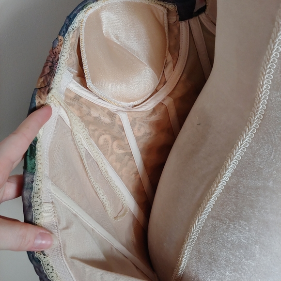 Rare Constance Mccardle Silk Floral Strapless Gown - Picture 10 of 12